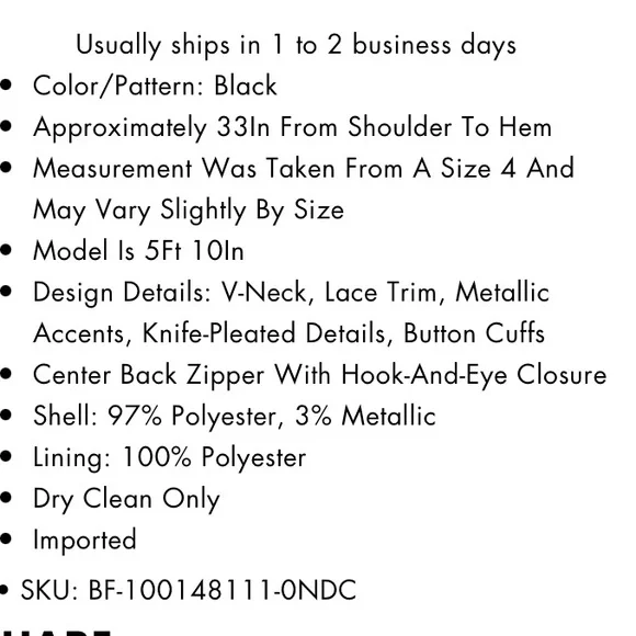 Like new Derek Lam 10 Crosby Floral Dress With Lace Trim - Picture 5 of 14